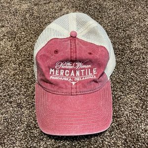 The Pioneer Woman red baseball cap